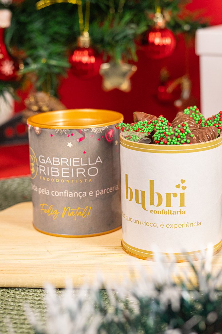 Latinha de Chocolate — foto 1 de 2